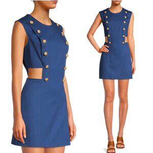 My Beachy Side Blue "Marin Mini Sailor Dress, S